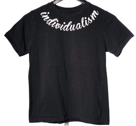 Individualism Black Tee