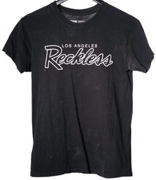 Sz S Los Angeles Reckless Black Tee