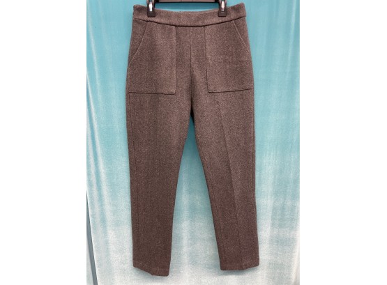 MM & Co. Grey Flannel Pants Size Medium