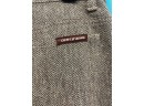 DKNY Jeans Brown  Herringbone Tweed Pants Size 4