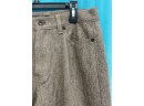 DKNY Jeans Brown  Herringbone Tweed Pants Size 4