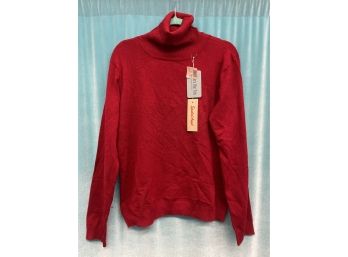 New With Tags Spoiled Angel Solid Red Sweater Size 2XL