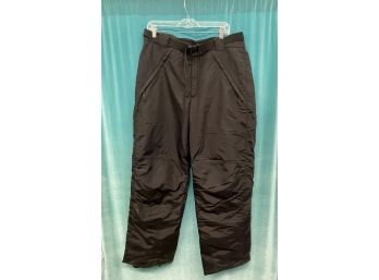 Columbia Solid Black Mens Ski Pants Size Xl