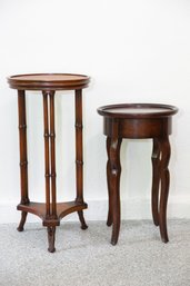 Two Candlestick Tables, Baker &  Maitland Smith (attr.)