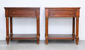 Pair Of Martha Stewart For Bernhardt End Tables