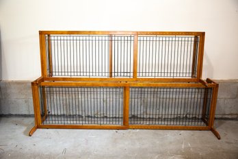 Wood And Metal Dog Gates