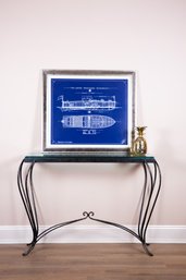 Aster Standard Runabout Maritime Architectural Print