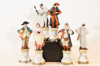 Commedia Dell Arte Porcelain Figures