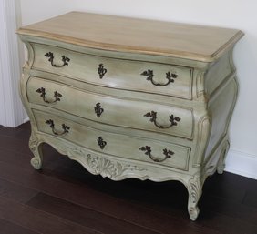 Emilia Interior Louis XV-Style Bombe Commode