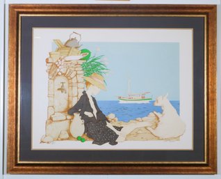 An Original Philippe Noyer Lithograph