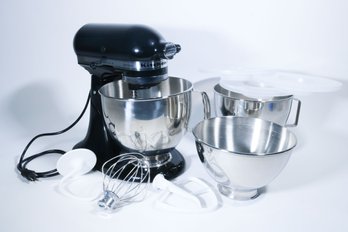 Artisan Kitchen Aid In Black Enamel