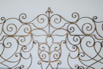 A Vintage Cast Iron Gate