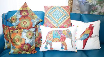 A Lot Of Seven Decorator Pillows