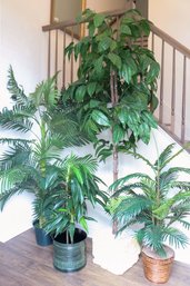 Four Artificial Plants