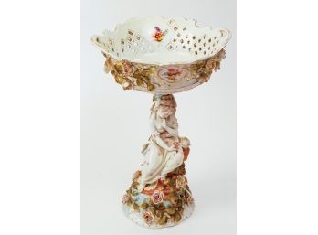 Antique German Porcelain Figural Centerpiece