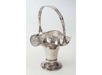 Gorham Sterling Silver Handled Wedding Basket