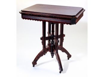 19th Century Victorian Walnut Occasional Table