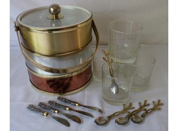 MCM Mixed Metal Barware