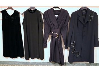 Four Size 10 Designer Dresses Including Armani