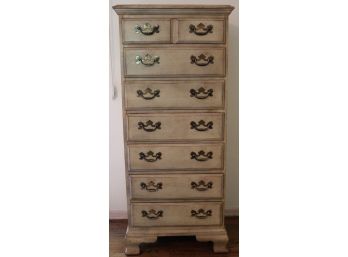 7 Drawer Distressed Wood Lingerie Chest