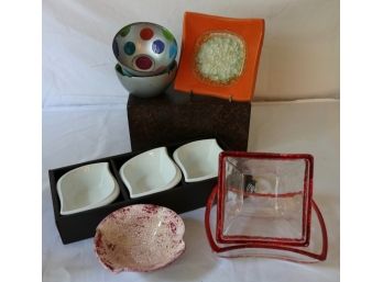 Fun Mixed Medium Lot: Dip Bowls Catchalls