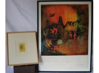 Two Lovely Lebadang Lithographs