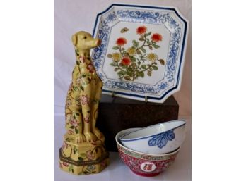 4 Pc. Asian Porcelain Collection