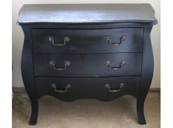 Pair Of Three Drawer Bombe Chests By Ultimate Accents