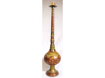 Vintage India Brass & Enameled Rose Water Sprinkler/defuser