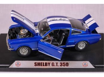 1966 Carroll Shelby G.T.-350 Replica 1:18 Scale Autographed By Carroll Shelby COA