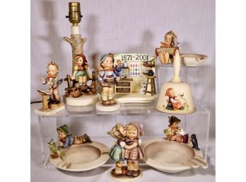 Nine Hummel Figures And Objects