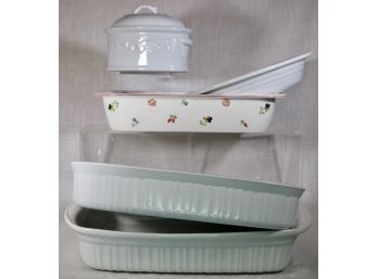 Lot Of Baking Necessities - Les Creuset, Villaroy & Boch, Corningware