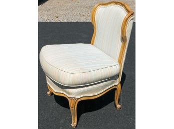 20th Century French Provincial Style Upholstered Occasional Chair