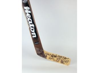 1995 NJ Devils Martin Brodeur Full Size Goalie Stick- Team Signed!