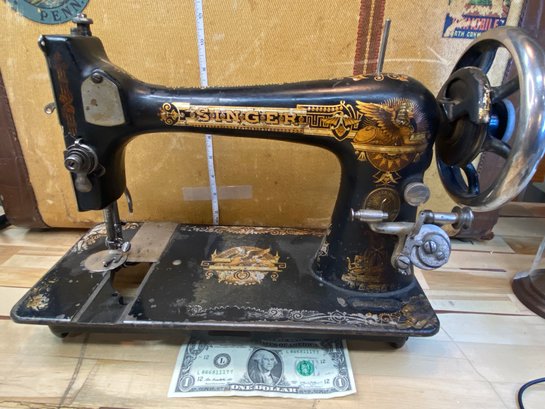 1892 Singer Sewing Machine Serial # 11046972