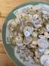 Jar Of Vintage White Buttons