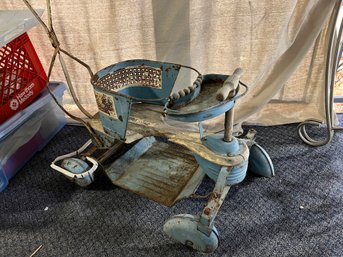 1950s Taylor Tot Aqua Baby Stroller With Surprise Slide (photo Slide)