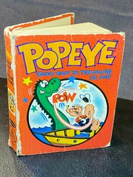 1967 Hardback  Whitman Big Little Book--Popeye  --4.75'X 3.5'X 1'