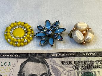 3 MCM Pieces Of Jewelry - For Art Or Jewelry Making