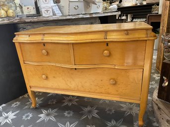 Birdseye Maple Chest With Secret Drawer Hidden Latch