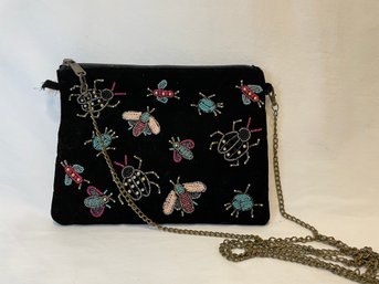 Beaded Bug Purse