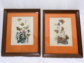 Set Of 2 12'x 15' Vintage Florals