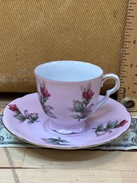 Vintage Demitasse Tea Cup And Saucer