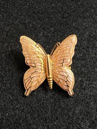 Vintage 'Gold' Butterfly Pin