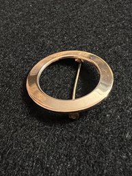 'gold' Circle Pin