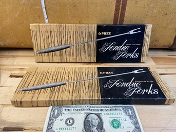 Set Of 12 Fondue Forks - So 70s