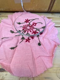 Vintage Yarn Embroidery Project (almost Complete) (#403)