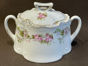 Bavarian Sugar Bowl - Love The Unusual Handle