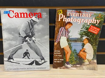2 Vintage Photography Magazines 1940