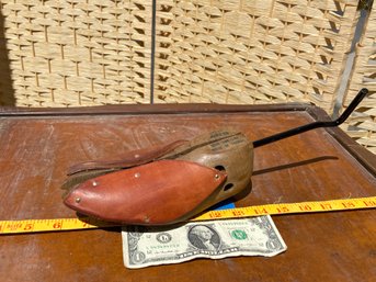 Old Shoe Mold W/ Leather